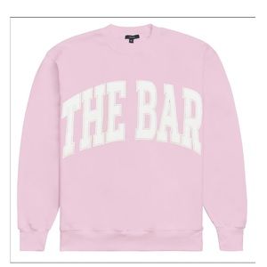 The Bar varsity sweatshirt size large